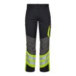 ARBEITSHOSE | CARGO HOSE - 2870-217 von ENGEL / Farbe:Schwarz/Gelb / 65% Polyester, 35% Baumwolle, 250 g/m2, mechanischer Stretch