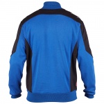 Galaxy Sweat Cardigan 8830-233 von ENGEL / Farbe: Surferblau/Schwarz / mit Kragen / 65% Polyester/35% Baumwolle geklebt mit 100% Polyester Microfleece, 300 g/m2