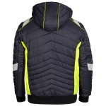 ARBEITSJACKE | CARGO STEPPJACKE - 1870-224 von ENGEL / Farbe: Schwarz/Gelb / 100% Polyamid, 54 g/m2