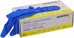NITRIL-HANDSCHUHE | Einweghandschuh ENHU-24 ungepudert / Farbe: blau /  Nitril / ungepudert /  10x100 Stck - Box