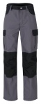 ARBEITSHOSE | Bundhose Premium 592 von BEB / Farbe: Grau/Schwarz / 60% Baumwolle, 40% Polyester, 300 g/m, CANVAS