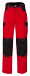ARBEITSHOSE | Bundhose Premium 592 von BEB / Farbe: Rot/Schwarz / 60% Baumwolle, 40% Polyester, 300 g/m, CANVAS