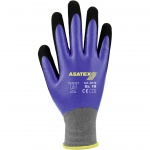 NITRIL-HANDSCHUHE| Feinstrickhandschuh N110 gesandet von ASATEX | ARBEITSHANDSCHUHE